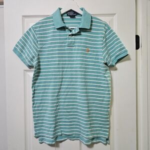 Polo Ralph Lauren Men's Light Blue Striped Shirt